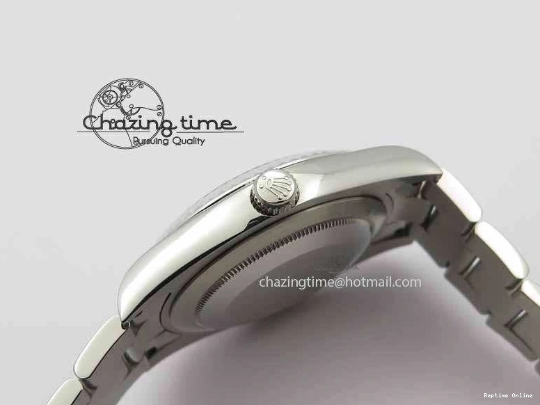 0106 DateJust II 41mm SS BP Maker Best Edition Gray Dial On SS Bracelet SA Trendsetting 3736